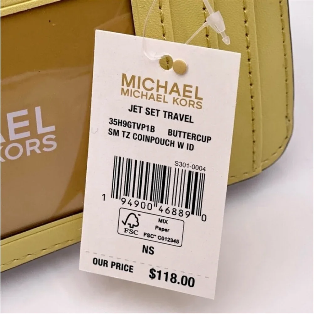 Michael Kors Small Coin Pouch Wallet Card Case